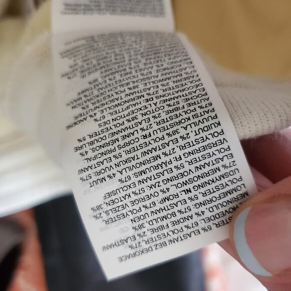 Smartwool Women's Recycled Terry Crop Wide Leg Pant In Almond NEW WITH TAGS - Picture 9 of 16